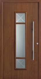 hormann style 694 in decograin wooden oak timber design